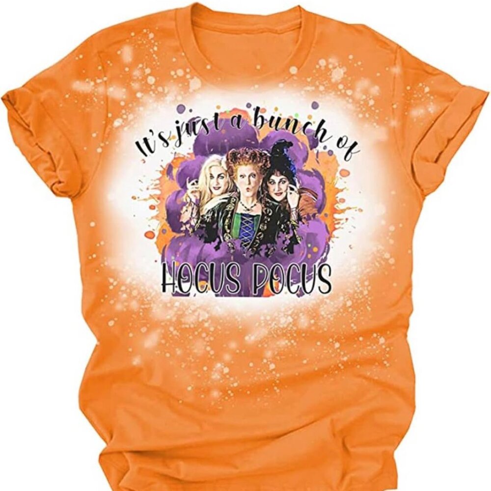 "It's just a bunch of Hocus Pocus Tee-Orange-XL